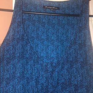 Madewell Blue Romper